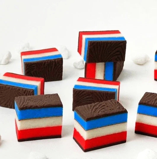 july 4th layer cookies