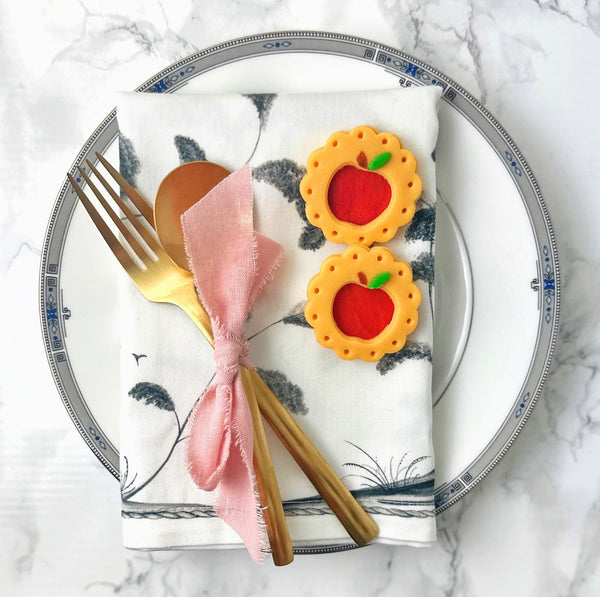 rosh hashanah linzer apples