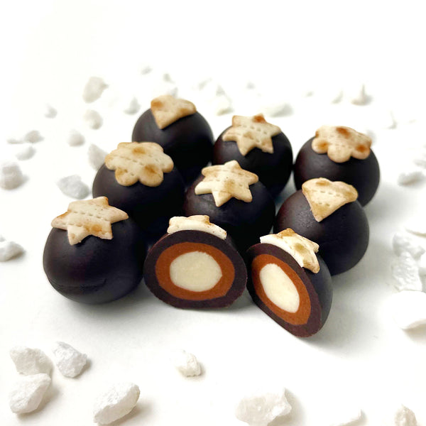 passover matzah truffles  set of 8