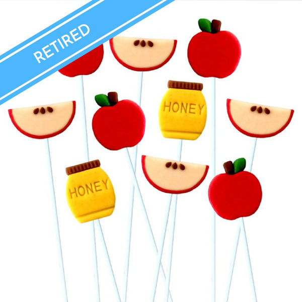 apples & honey pops