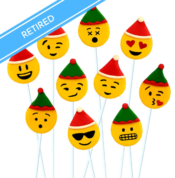 christmas emoji pops