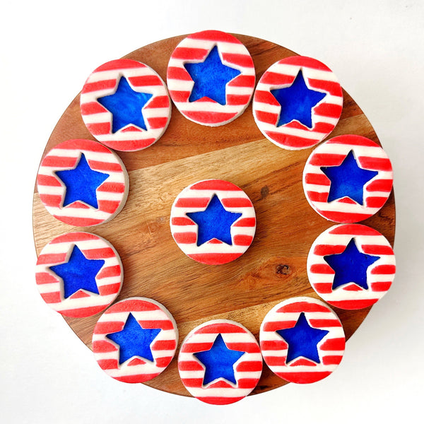 july 4th linzer stars