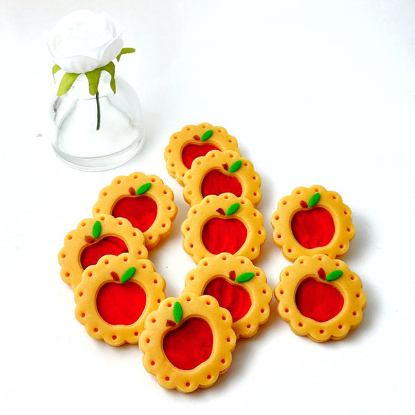 rosh hashanah linzer apples