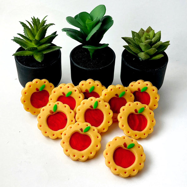 rosh hashanah linzer apples