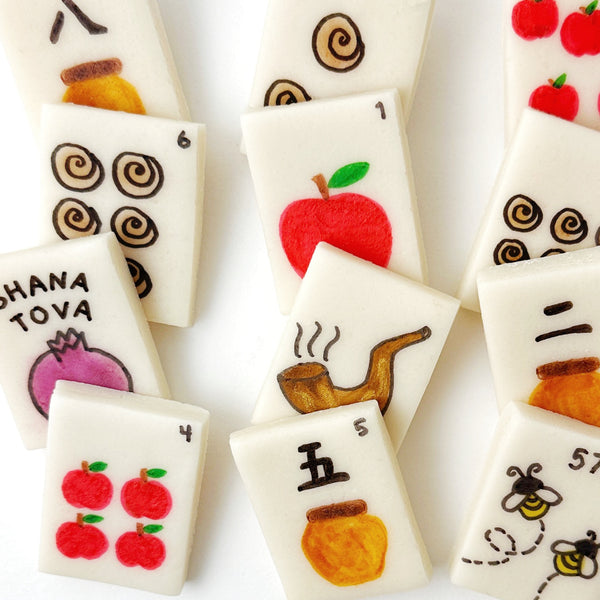 rosh hashanah mahjong tiles
