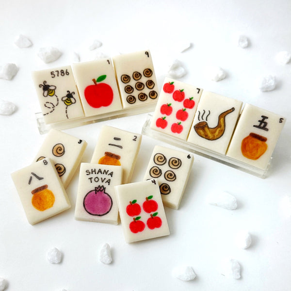 rosh hashanah mahjong tiles