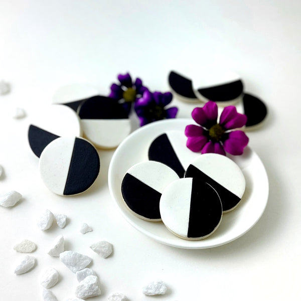 black & white cookies