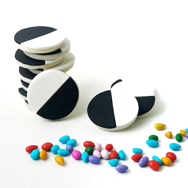 black & white cookies
