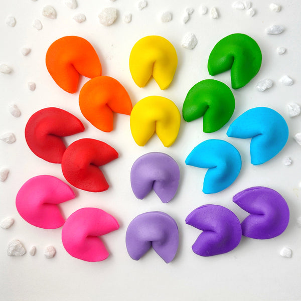 pride rainbow fortune cookies