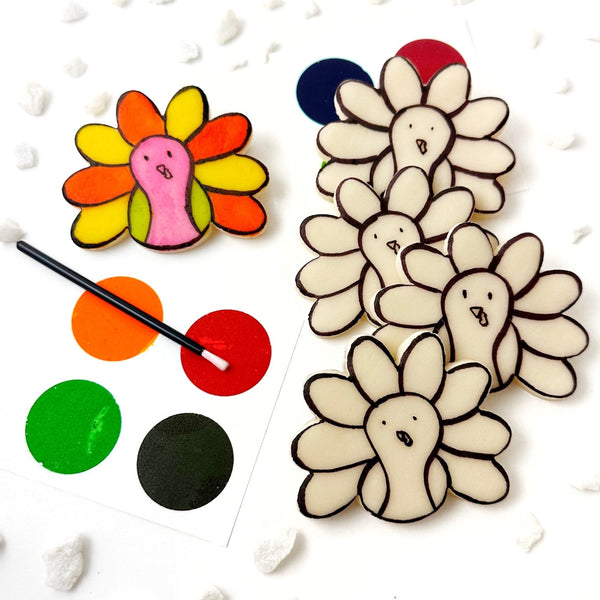 paint your own turkeys painted