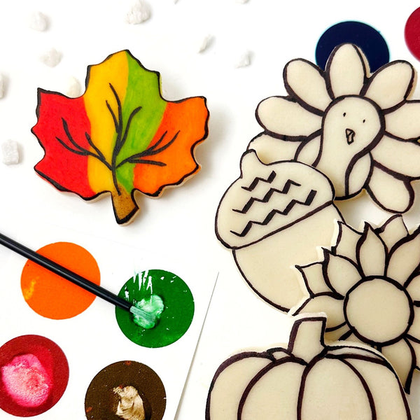 paint your own thanksgiving closeup