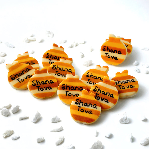 rosh hashanah golden apple placecards