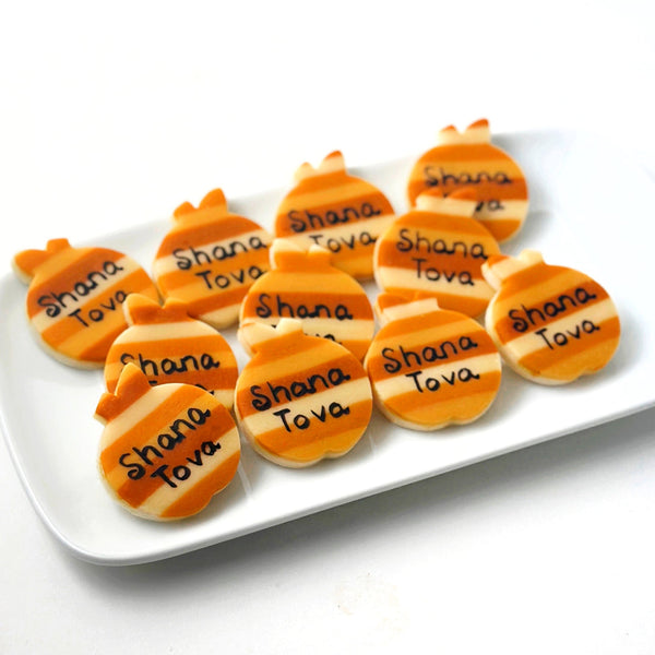 rosh hashanah golden apple placecards