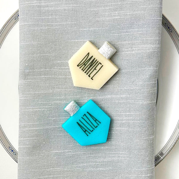 hanukkah personalized dreidels