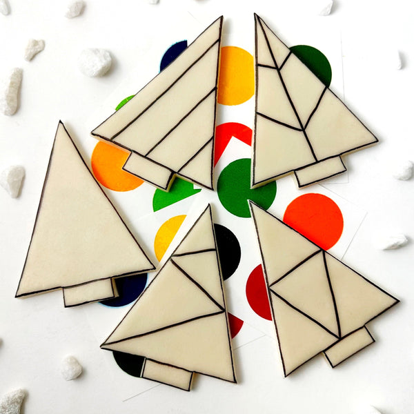 paint-your-own christmas trees