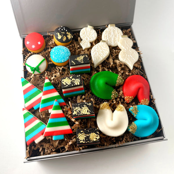 christmas elegant gift basket