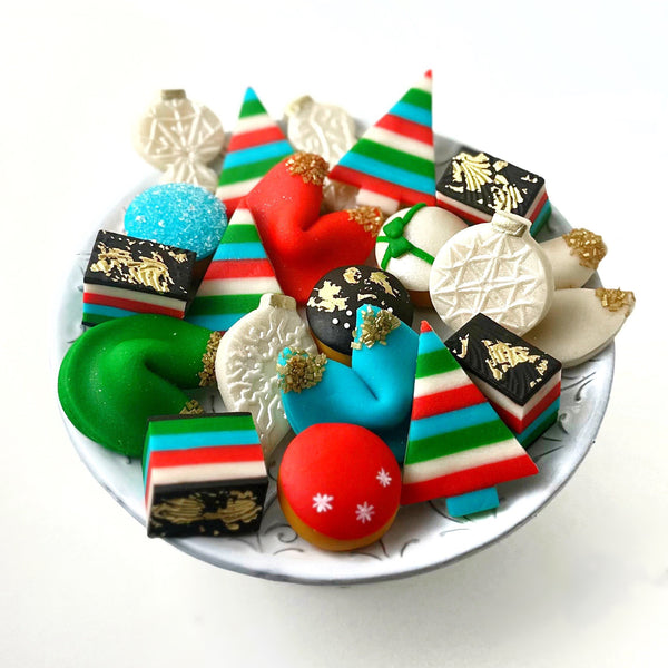 christmas elegant gift basket