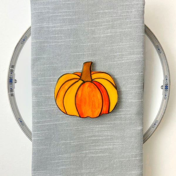 stained glass pumpkins