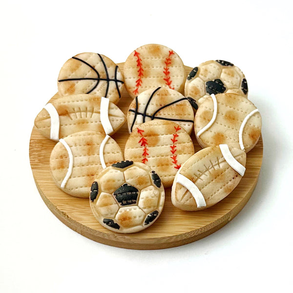 marzipan matzah balls on a board