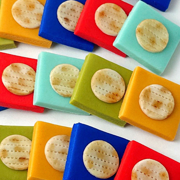 bold passover matzah tiles