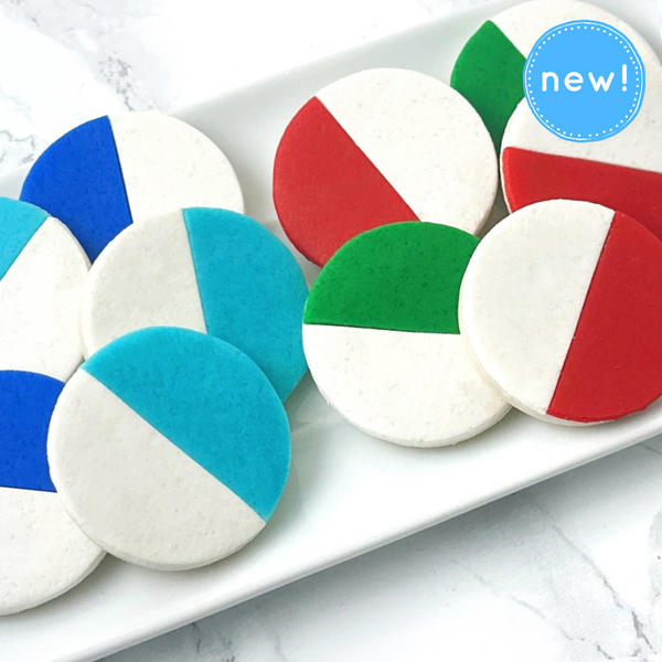 chrismukkah black & white cookies