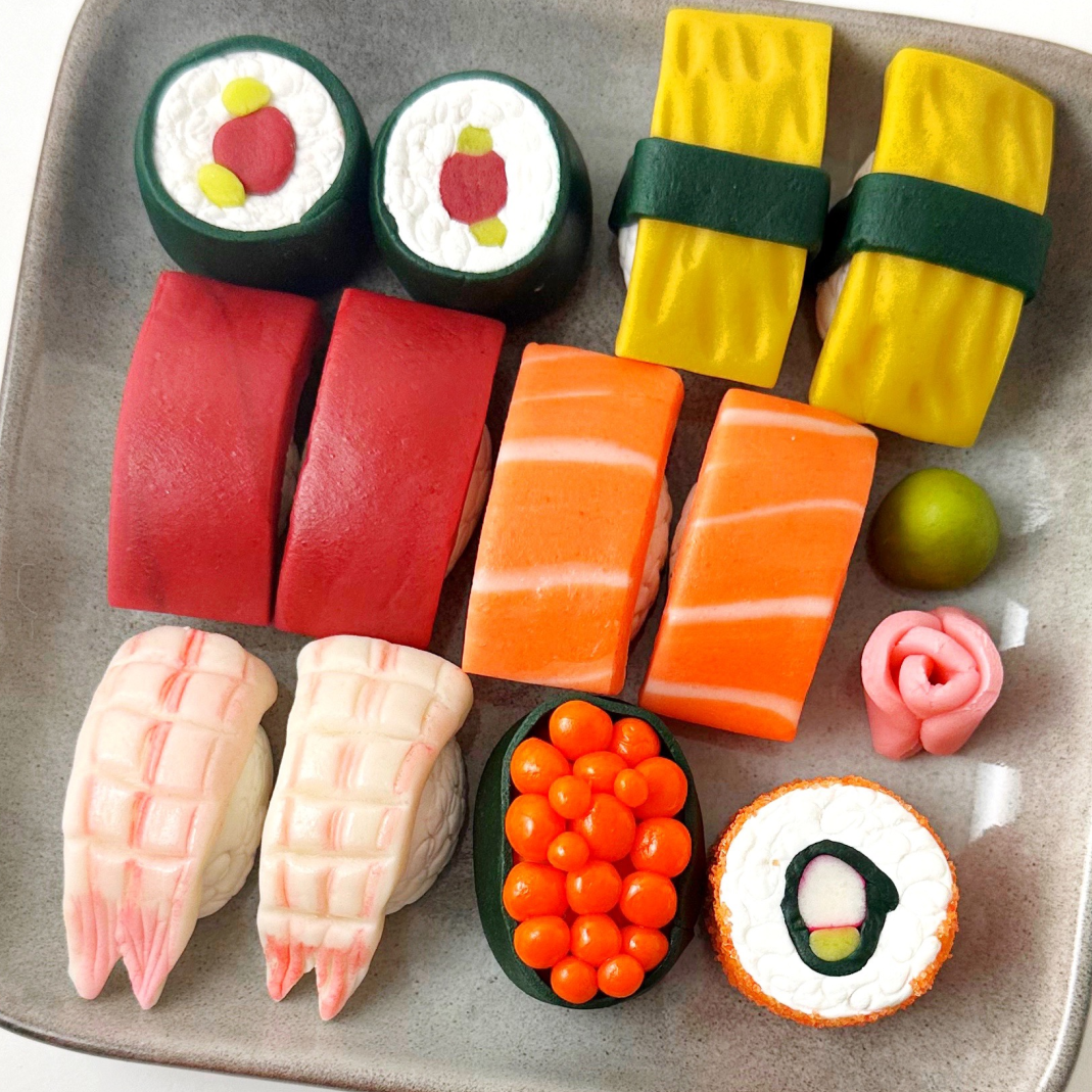 Marzipan Candy Sushi | marzipops