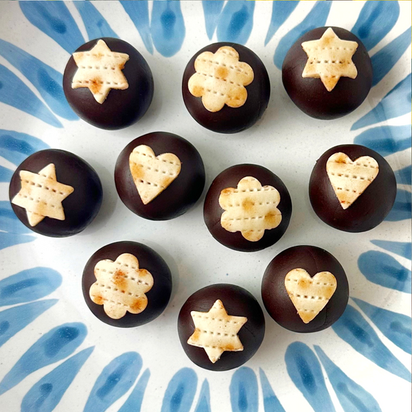 passover matzah truffles