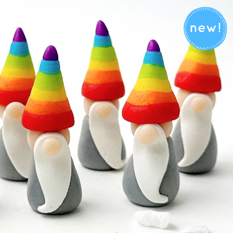 pride rainbow gnomes