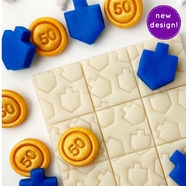 hanukkah tic tac toe game dreidels gold gelt new