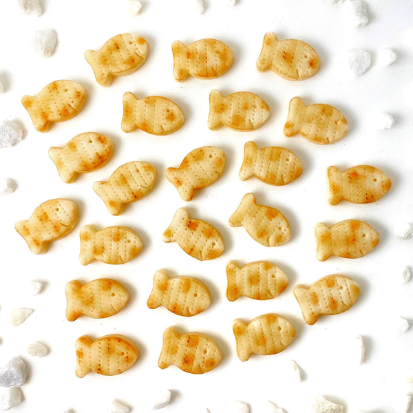 goldfish matzah passover candy new laid out