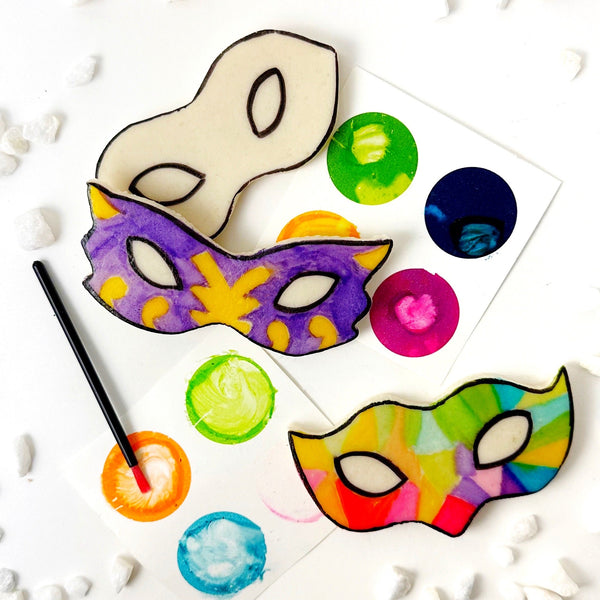 purim paint your own marzipan masks main