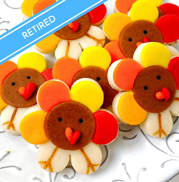 thanksgiving turkey flowers