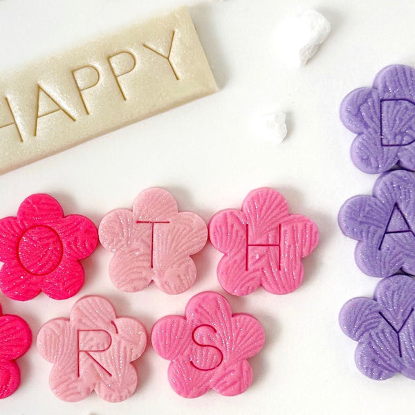 mother's day edible greetings flowers closeup
