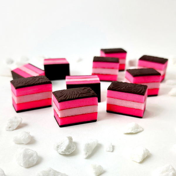 mother's day rainbow cookies pink small set