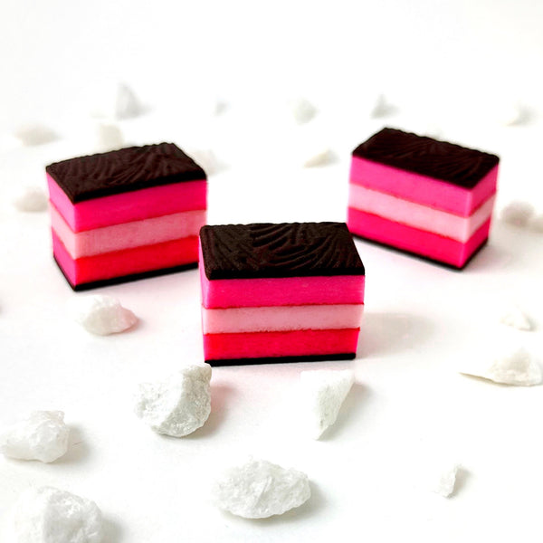 mother's day rainbow cookies pink trio
