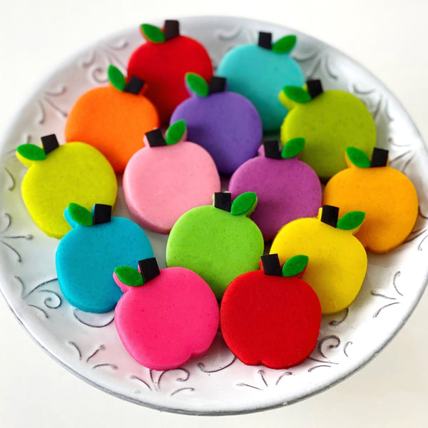 rainbow apple tiles
