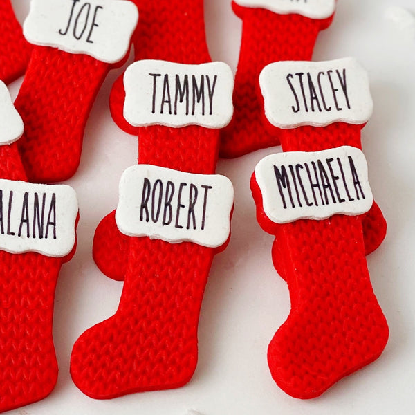 personalized marzipan xmas stockings corner