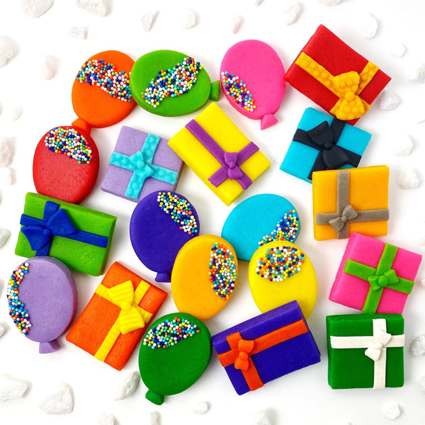 rainbow birthday tile collection