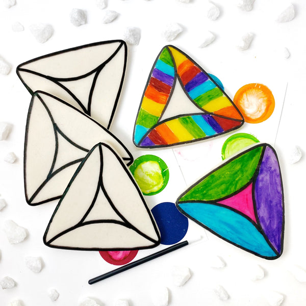 Paint Your Own Hamantaschen with background