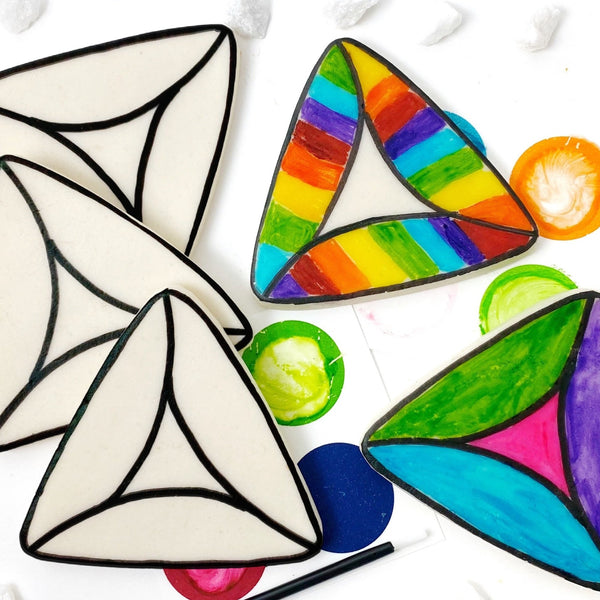 Paint Your Own Hamantaschen full set
