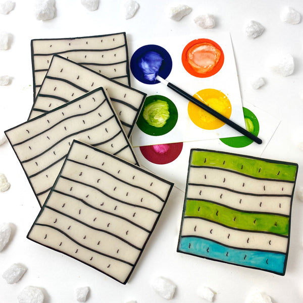 passover paint-your-own matzah