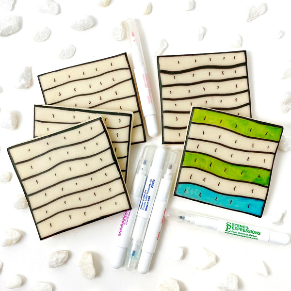 paint your own matzah markers