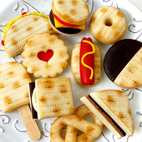 passover marzipan matzah foodie close up