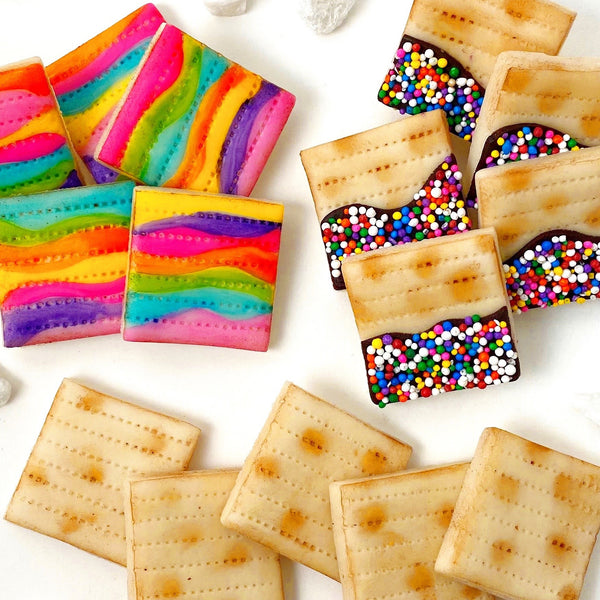 passover marzipan matzah sampler