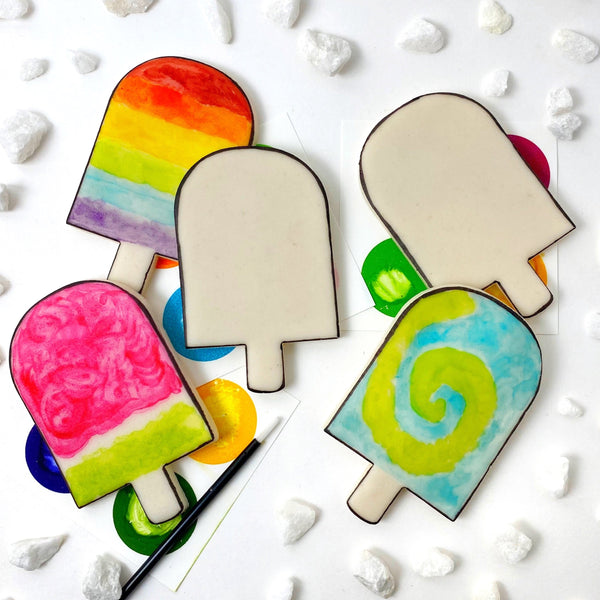 summer paint your own popsicles five