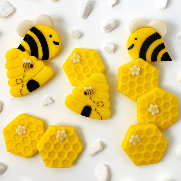 rosh hashanah bee honey honeybee candy tiles layout