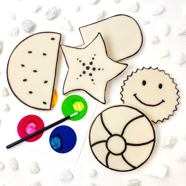 summer paint your own assorted marzipan candy plain