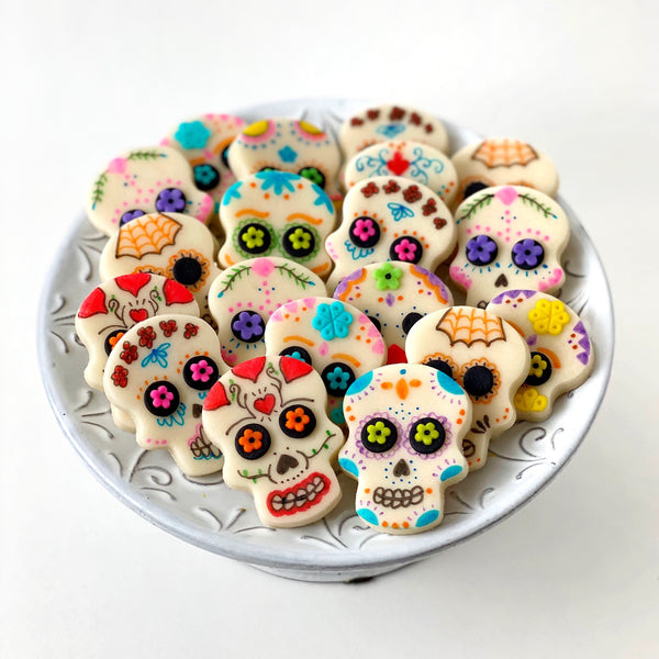 modern sugar skulls