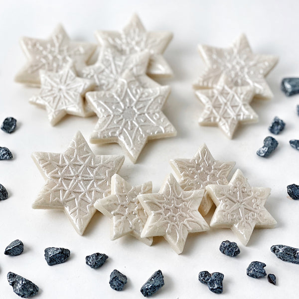 hanukkah snowflake star of David candy tiles