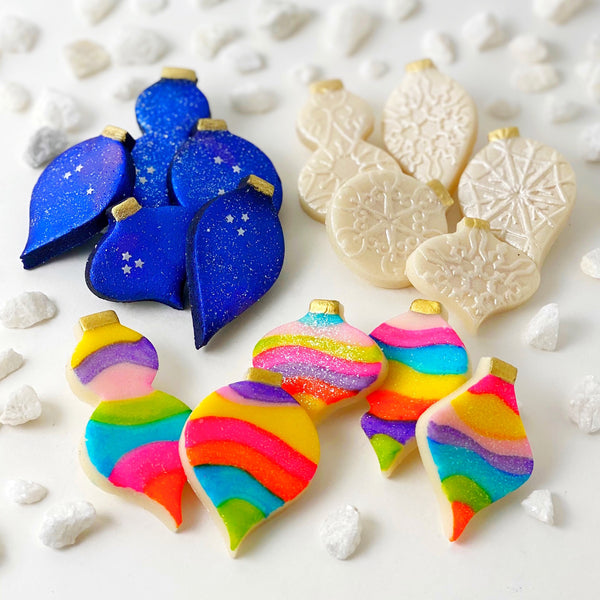 christmas ornament variety marzipan layout